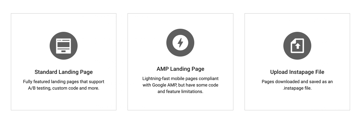 14 天試用 Instapage 創建新頁面