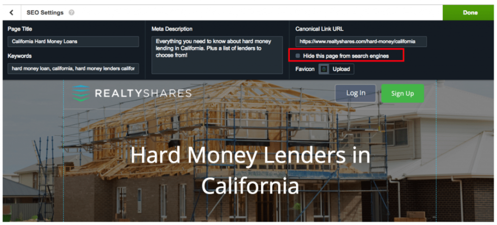 revisión de instapage seo