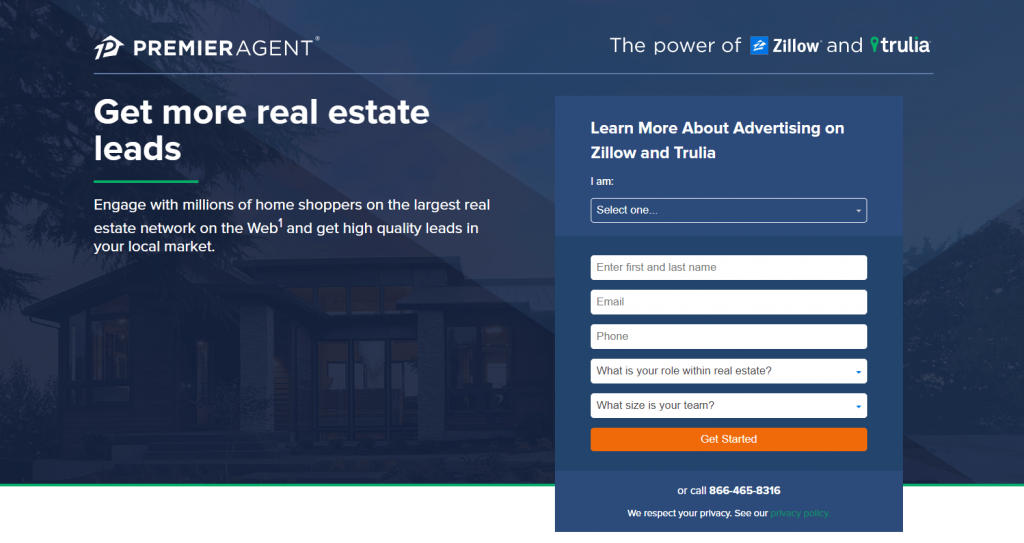 أفضل إعلانات الفيسبوك Zillow lp