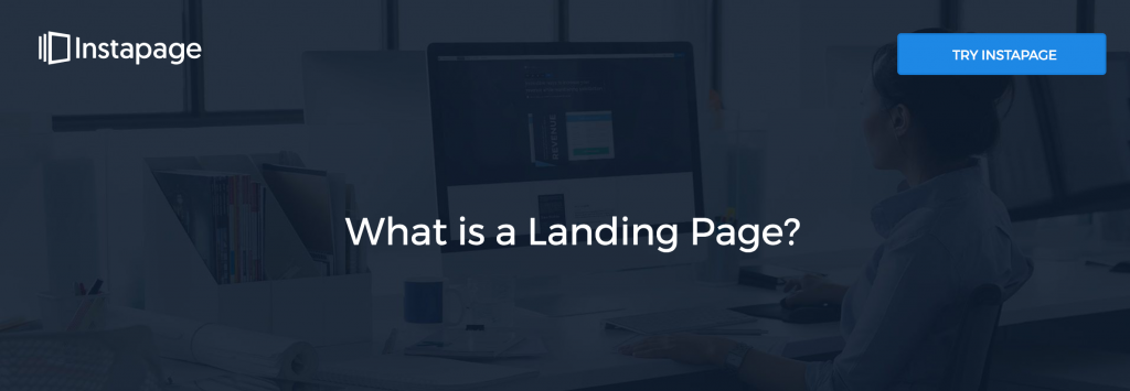 image du guide de la page de destination post-clic