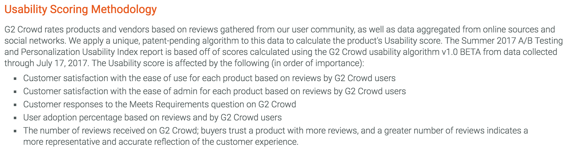 客戶欣賞 G2 Crowd