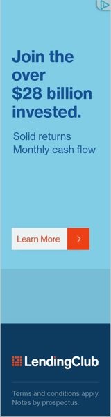 LendingClub 投資橫幅廣告