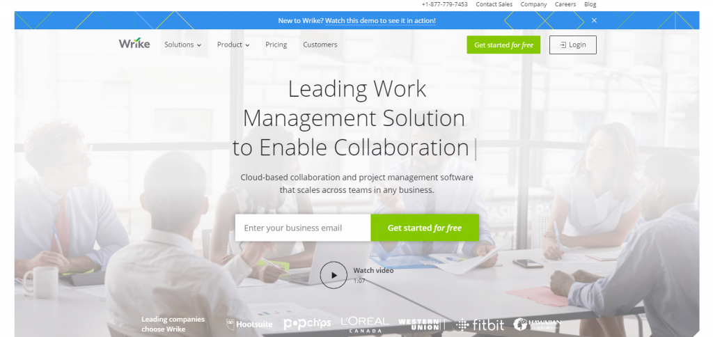 在線協作工具 Wrike
