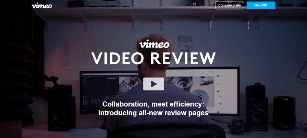 在線協作工具 Vimeo Video Review