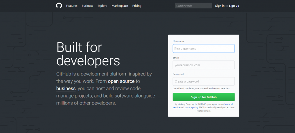 在線協作工具 GitHub