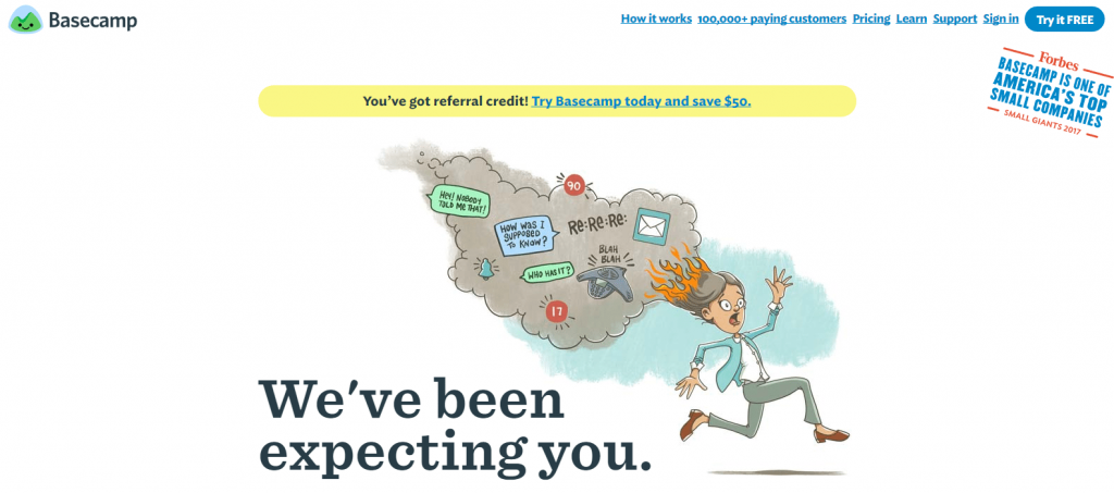 在線協作工具 Basecamp