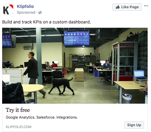 廣告優化klipfolio