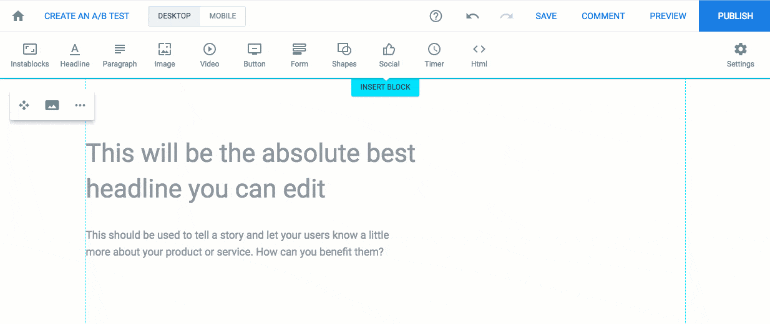 點擊後著陸頁產品 Google Fonts