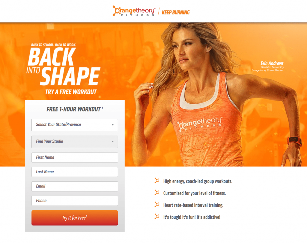 サイコグラフィックマーケティングオレンジ理論フィットネス