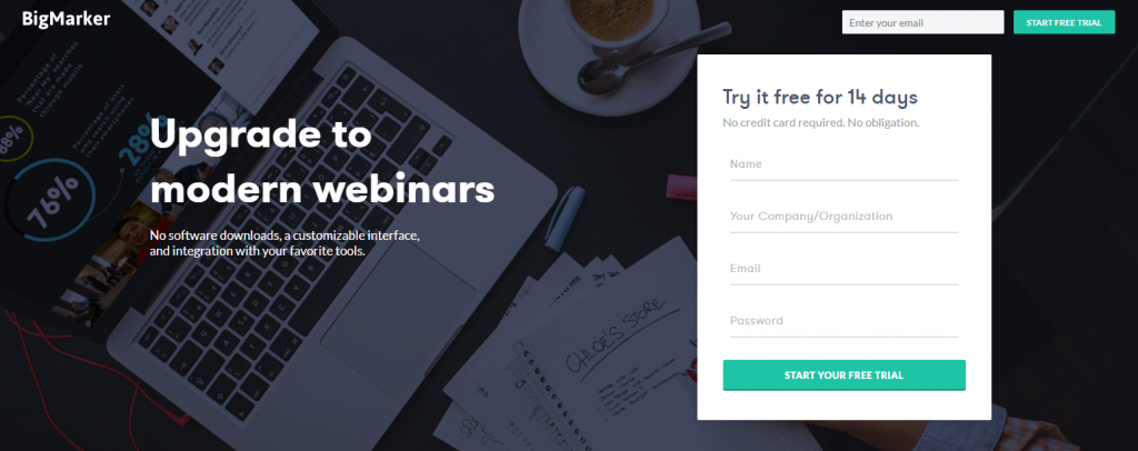 登陸頁面想法-隱式提示封裝-BigMarker