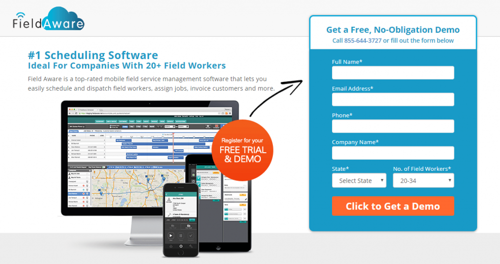 登陸頁面-想法-CTA 按鈕-Field Aware