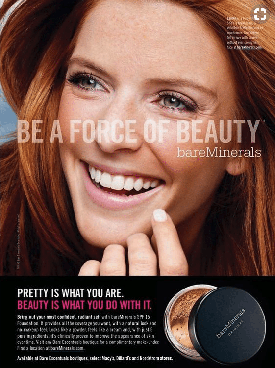 كتابة الإعلانات - bareMinerals