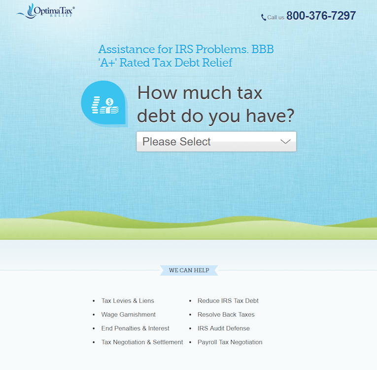 page de destination post-clic de technologie de pile d'annonces