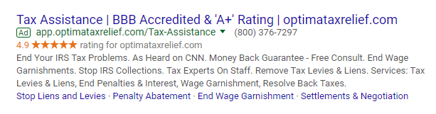 technologie de pile publicitaire post-clic