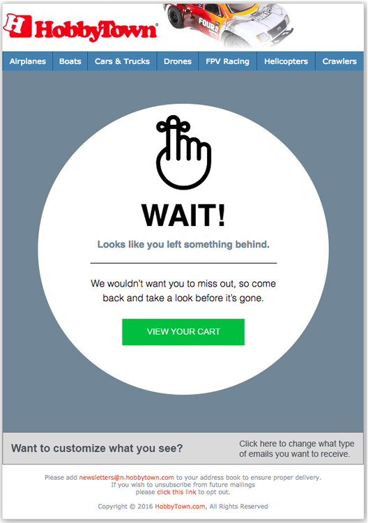 如何使用 AdRoll 電子郵件