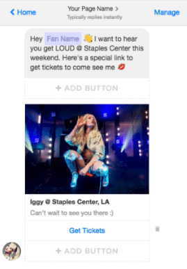 TwitterDMボタンイベントチケット