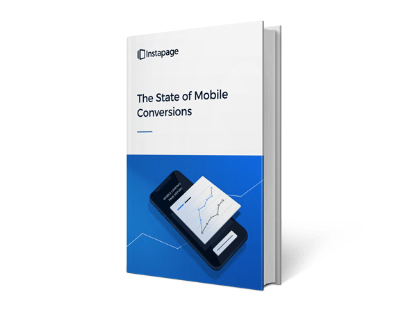 rapport de page de destination mobile post-clic Instapage