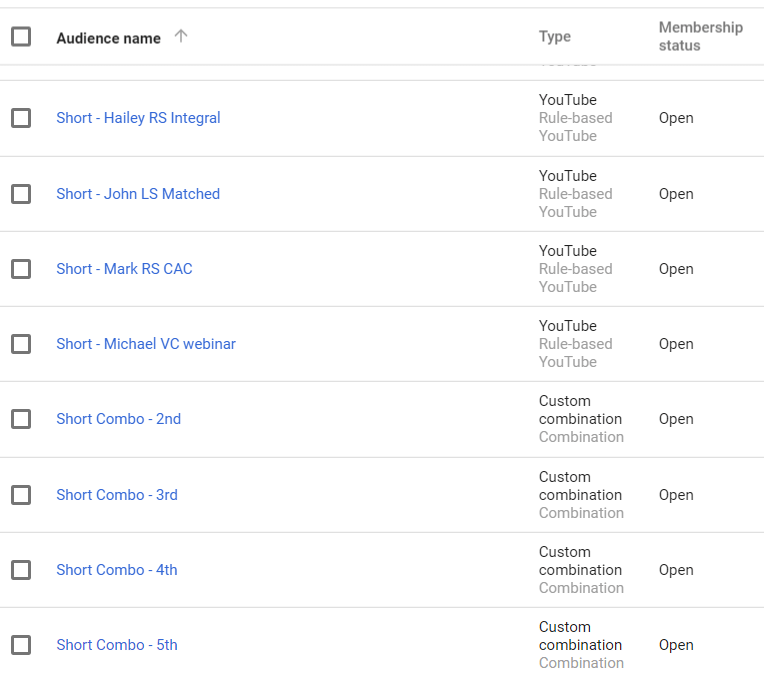 順序重定向 YouTube 列表