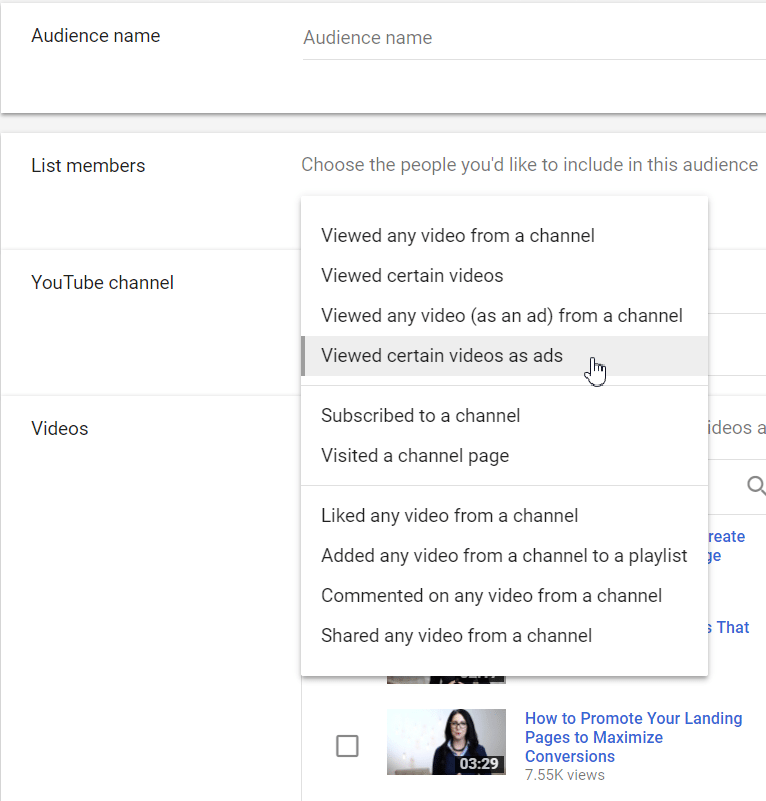 順序重定向 YouTube 視頻
