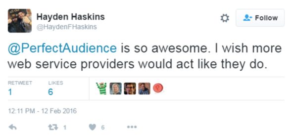 完璧なオーディエンスカスタマーサポート