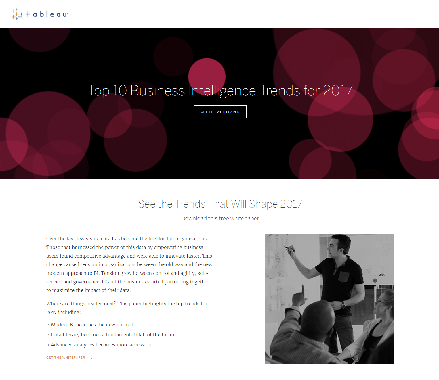 Tableau 點擊後登錄頁面白皮書