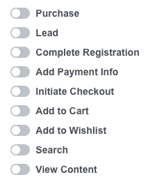 Facebook重定向像素跟踪事件
