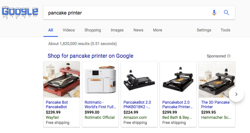 Google 검색을 타겟팅하는 애드워즈 수입