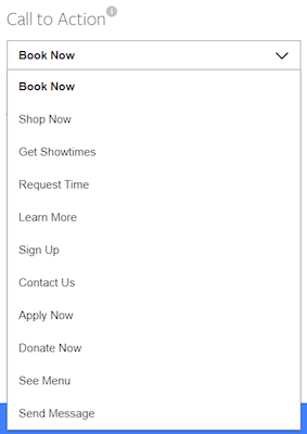 Facebook 후원 메시지 CTA