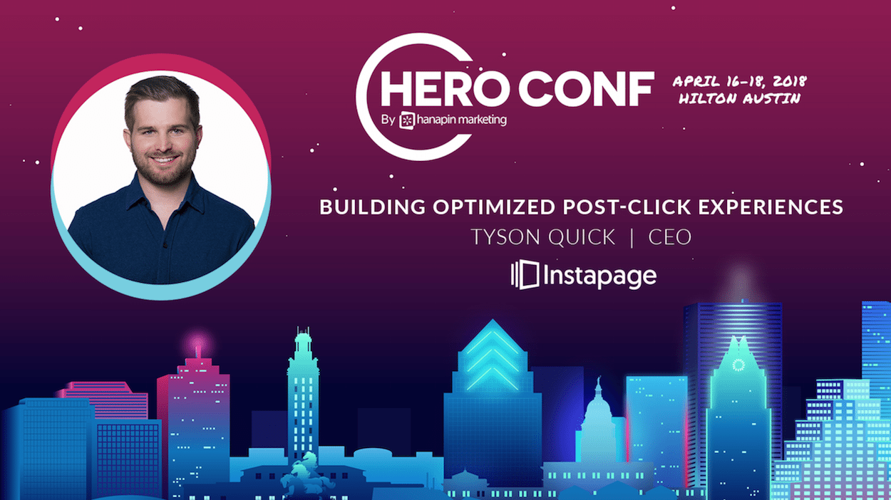 2018 活動英雄大會 Instapage