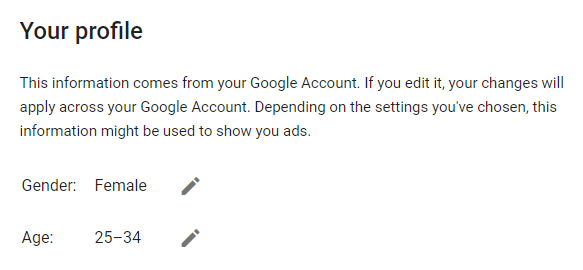 애드워즈 인구통계학적 타겟팅 광고 설정