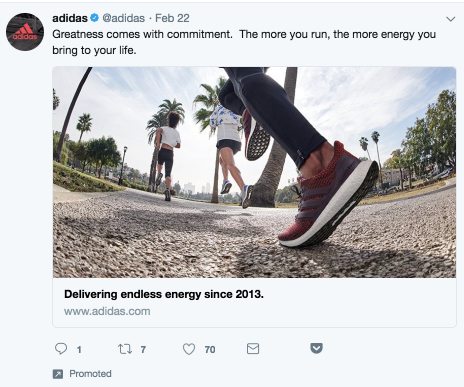 Twitter 網站卡片單張圖片推文