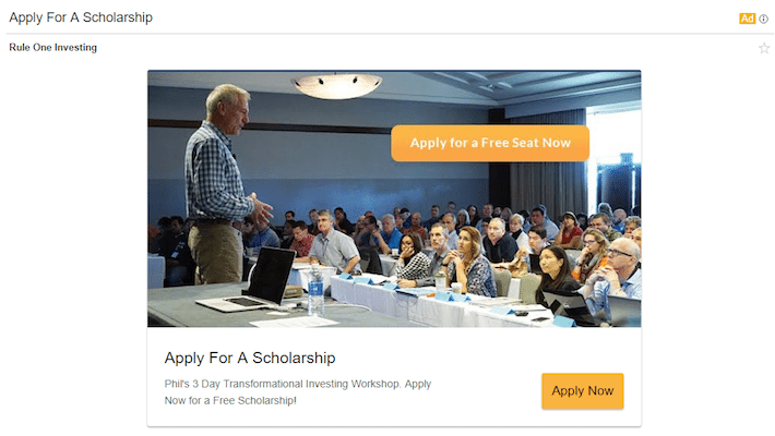 Correspondência de mensagem de exemplo de anúncios do Gmail expandida