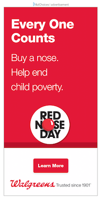 إعلان العلامة التجارية Walgreens