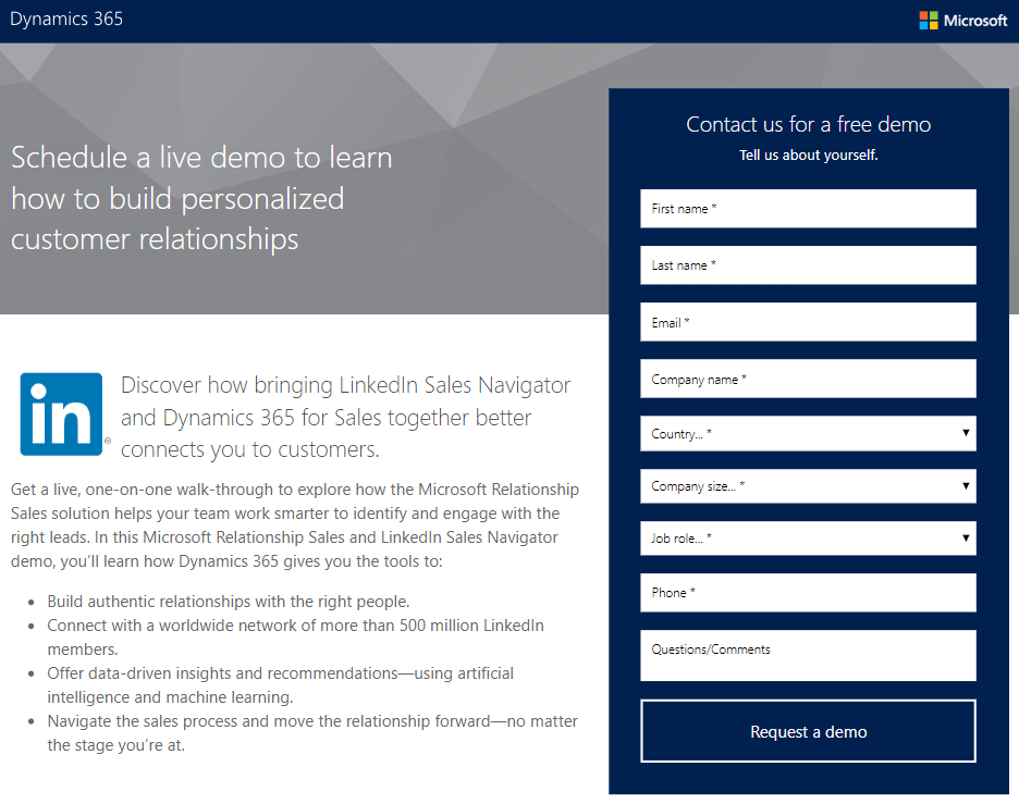 직접 반응 광고 Microsoft