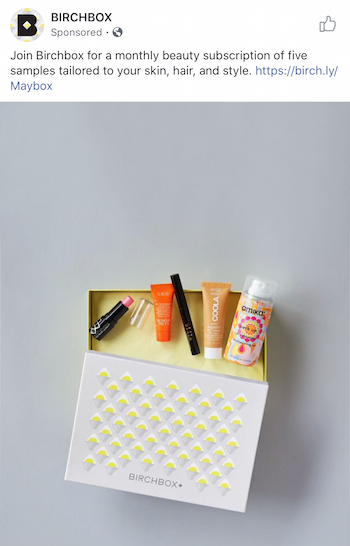 Facebook 뉴스 피드 이미지 광고 모바일 예