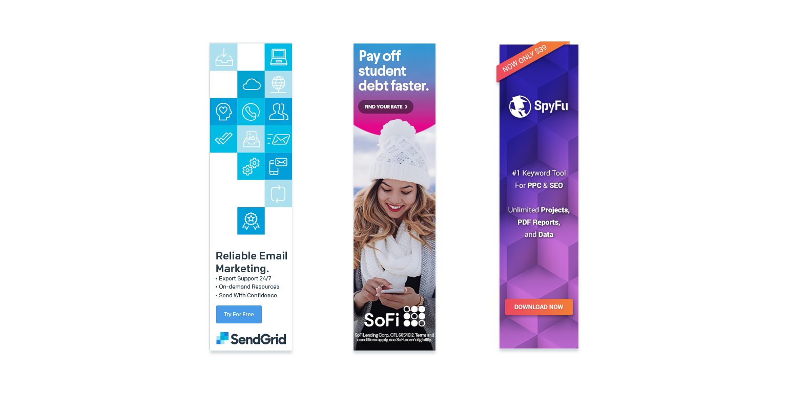 Wolkenkratzer-Anzeigenspezifikationen