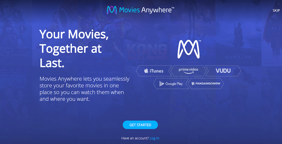 înscrieți-vă abonament la filmul de pagină de destinație după clic