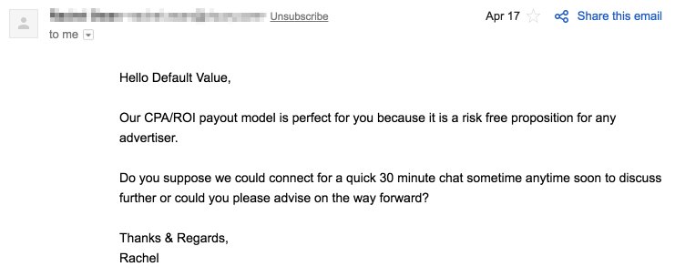 이메일 전환율 개인화 불량