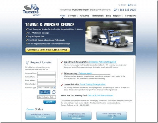 La captura de pantalla muestra cómo Trucker Assist usó mapas de calor para recopilar datos
