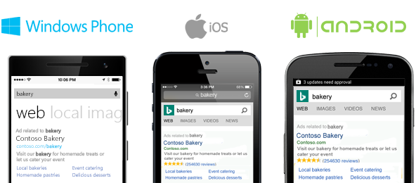 移动广告服务平台 Bing