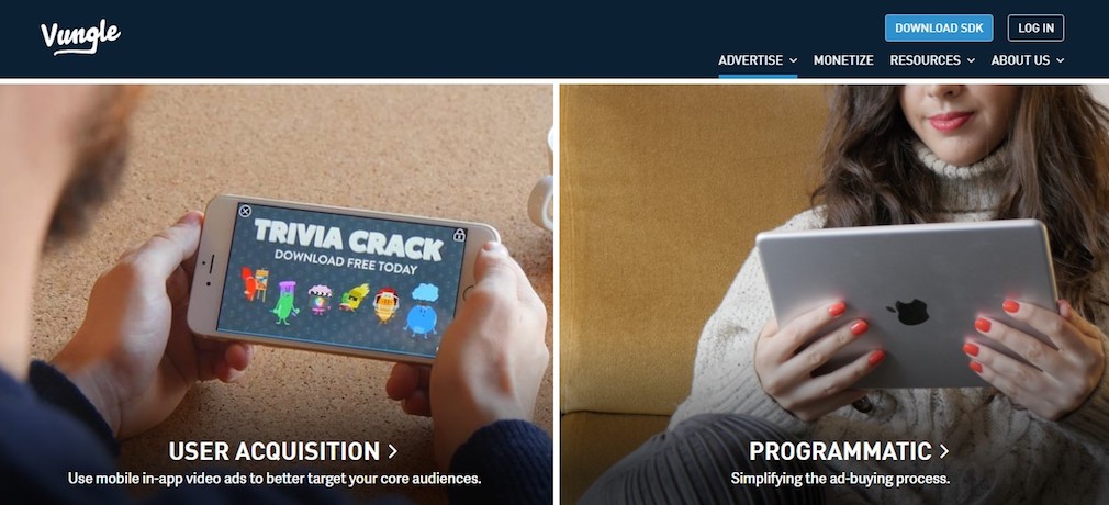 recompensele video recompensate Vungle