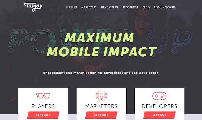 recompense video recompensate Tapjoy