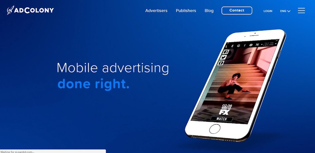 reclame video recompensate AdColony