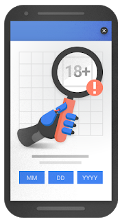 插頁式廣告年齡驗證