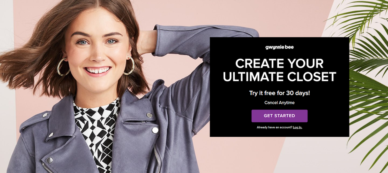 การออกแบบหน้า Landing Page หลังคลิกอีคอมเมิร์ซ Gwynnie Bee