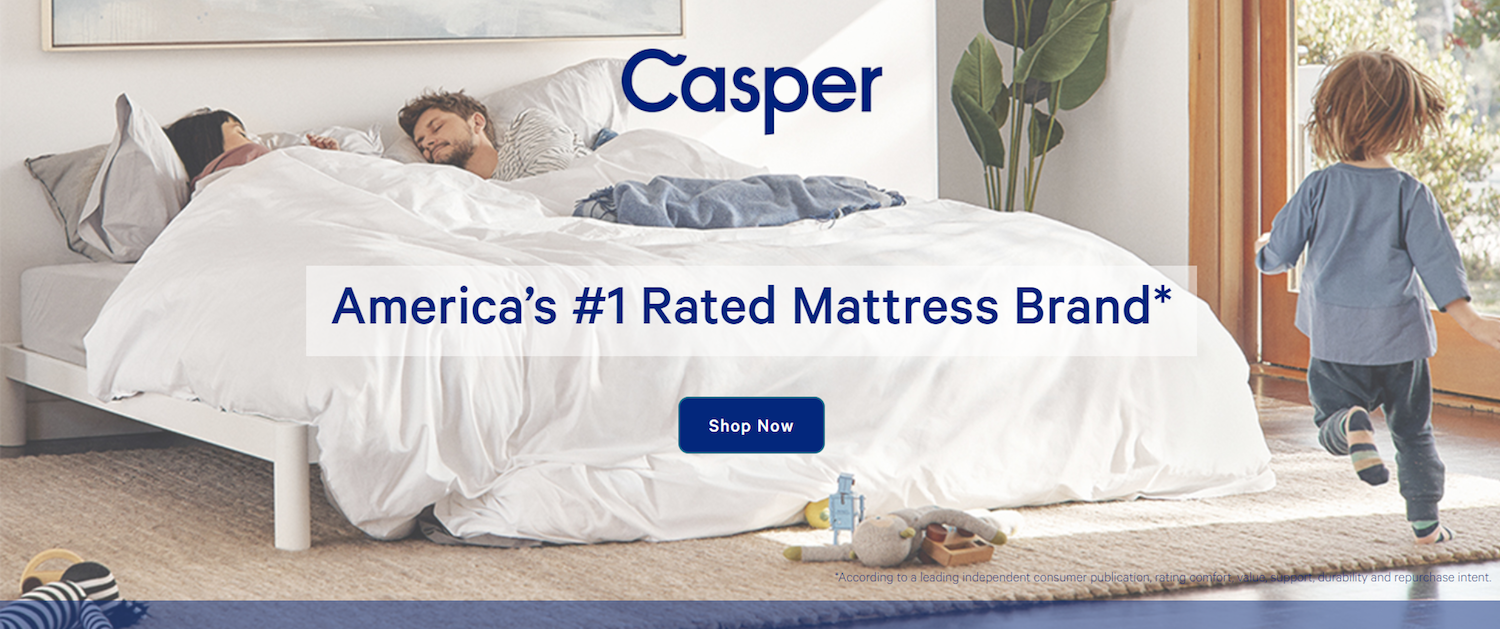 หน้า Landing Page หลังคลิกอีคอมเมิร์ซที่ดีที่สุด Casper