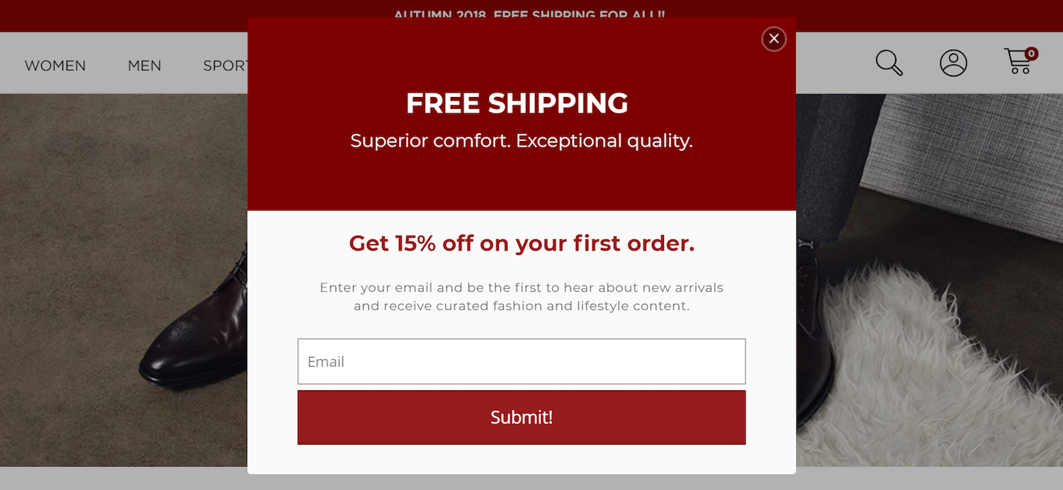 หน้า Landing Page หลังคลิกอีคอมเมิร์ซที่ดีที่สุด Tabio USA