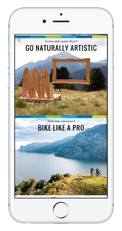 โฆษณาประสบการณ์ทันที Trentino Marketing