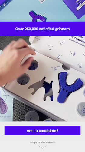 Bouton CTA de format de collection Facebook