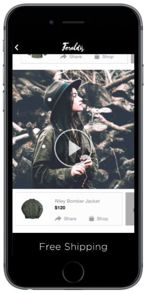 Format de la collection Facebook Lookbook